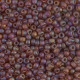 Miyuki rocailles Perlen 8/0 - Matted dark topaz ab 8-134FR